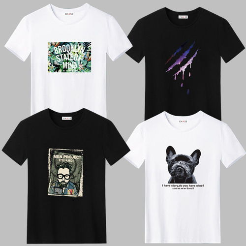 夏日潮流穿搭指南 探索男士韩版修身印花T恤的魅力